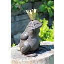 Wasserspeier "Froschkönig" Gußeisen...