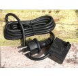 Wasserspeier Ente startend, Guß,  mit Elektro-Pumpe