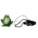 Wasserspeier Frosch dunkelgrün  16 cm, mit...