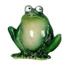 powershop11 Wasserspeier Frosch 16 cm dunkkelgrün...
