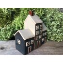 Windlicht Haus St. Wolfgang  Keramik 15,5 x 7 x 15,5 cm