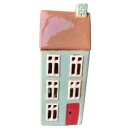 Windlicht  Lichthaus Lindau türkis H 27,5 cm, B 10...